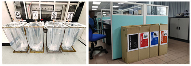 Thong Guan internal office recycle program