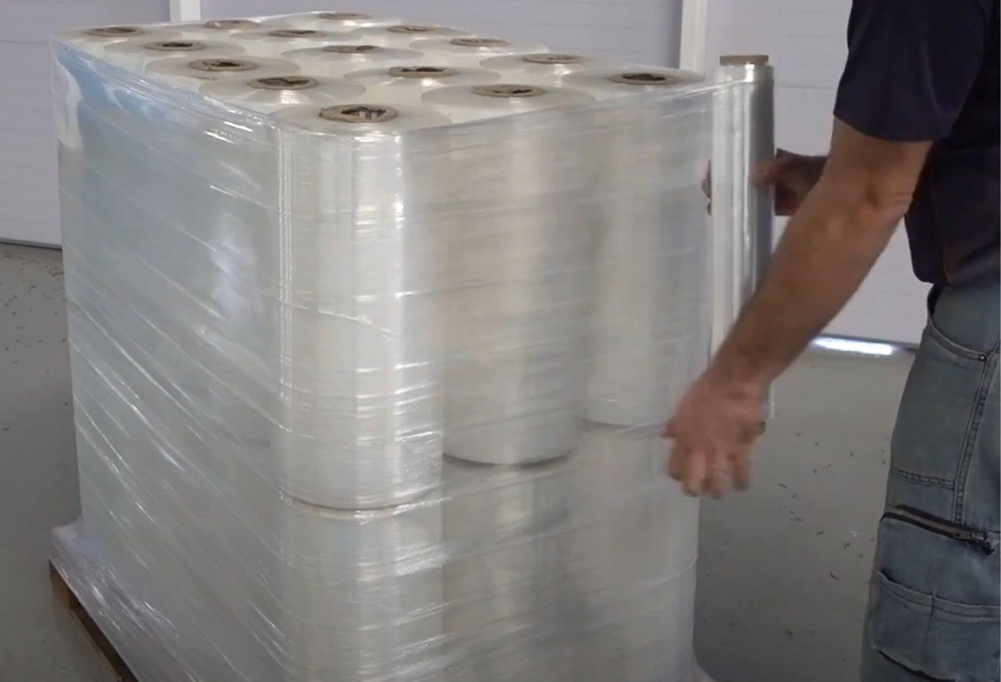 pallet stretch film shipment and transportation damage