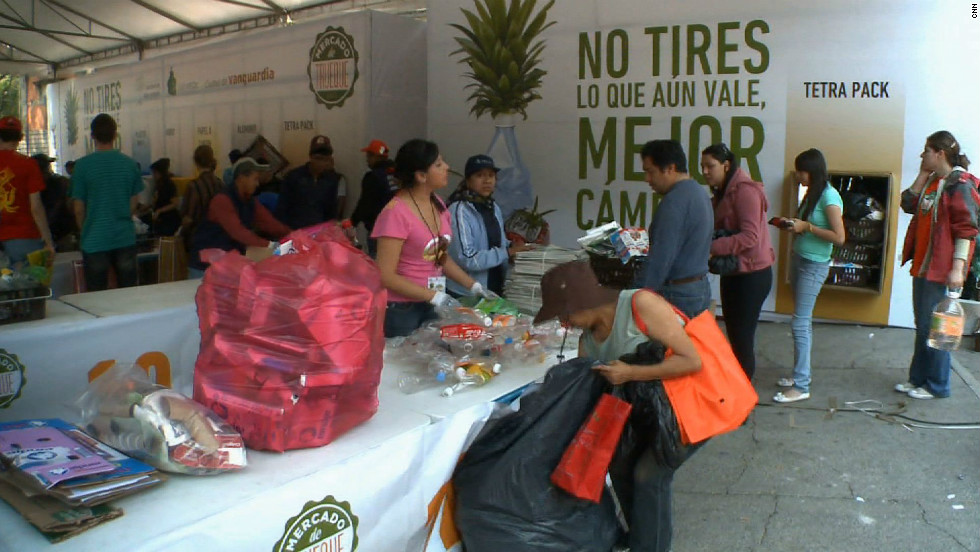 Mexico recycle program center