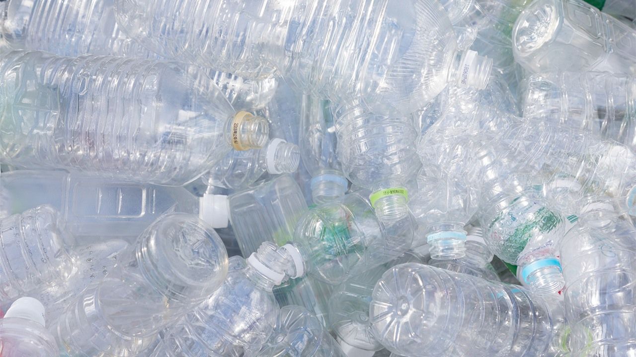 plastic bottles