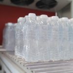 shrink film on water bottles