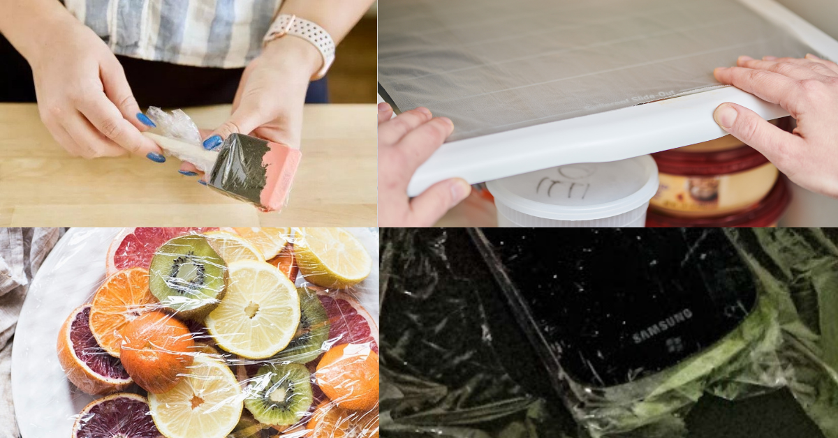 12 Surprising Uses For Plastic Wrap: Not Just For Food Only