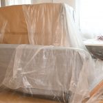 plastic covering furniture