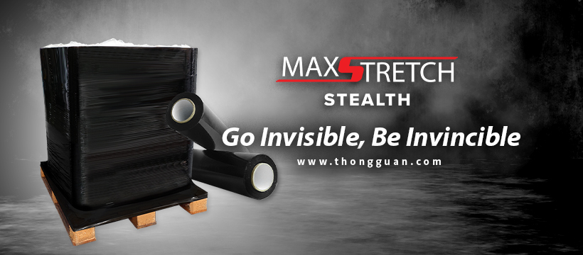 Introducing Maxstretch Stealth the black opaque stretch wrap